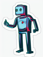 shinymetalrobotsticker_30704908