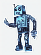 shinymetalrobotsticker_62699579