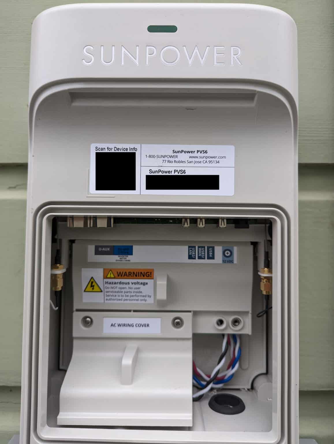 Getting Administrator Access to SunPower PVS6 with no Port